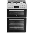 Beko EDG6231W 60cm Twin Cavity Gas Cooker - White