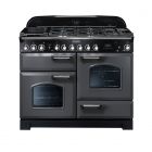 Rangemaster CDL110DFFSL/ Classic Deluxe 110cm Dual Fuel Range Cooker - Slate Grey