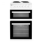 Beko EDP503W 50cm Double Oven Electric Cooker