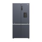 Haier HCR5919EHMB 90cm Frost Free American Style Fridge Freezer - Brushed Black