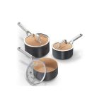 Ninja CW93000UK Cookware 3-Piece Set - Apricot & Grey