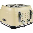 Rangemaster RMCL4S201CM4 Slice Toaster - Cream