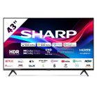 Sharp 2T-C43GJ2225K 43" 4K Ultra HD Roku Smart TV