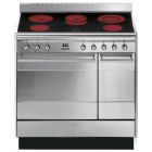 Smeg SUK92CMX9 90cm Electric Ceramic Range Cooker - Stainless Steel