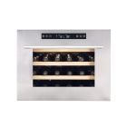 Cata UBICWCSS55.1 60cm Wide 24 Bottle Built-in Wine Cooler - Stainless Steel