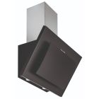 Cata UBLCHH60 60cm Black Angled Glass Chimney Hood