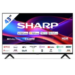 Sharp 2T-C43GD2225K 43" Full HD Roku Smart TV