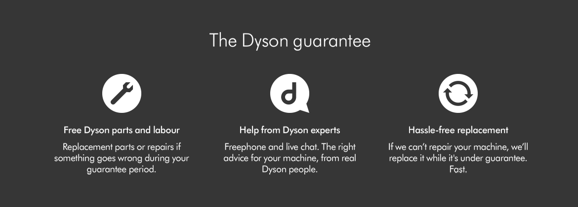 The Dyson Guarantee